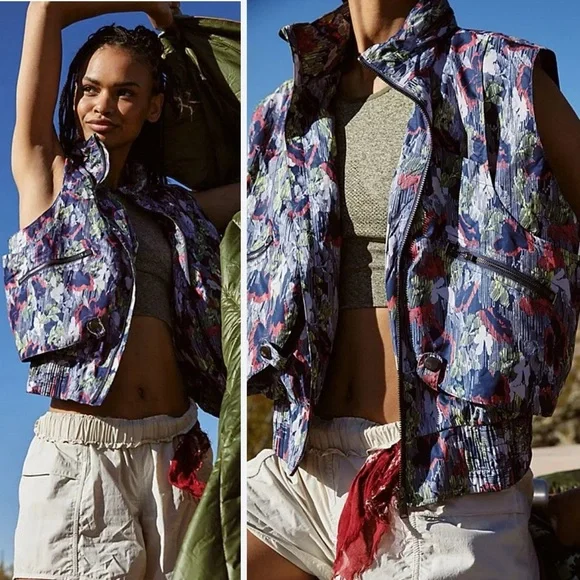NWT Free People Movement Off The Grid Vest- Multiple Sizes Available - Picture 1 of 16